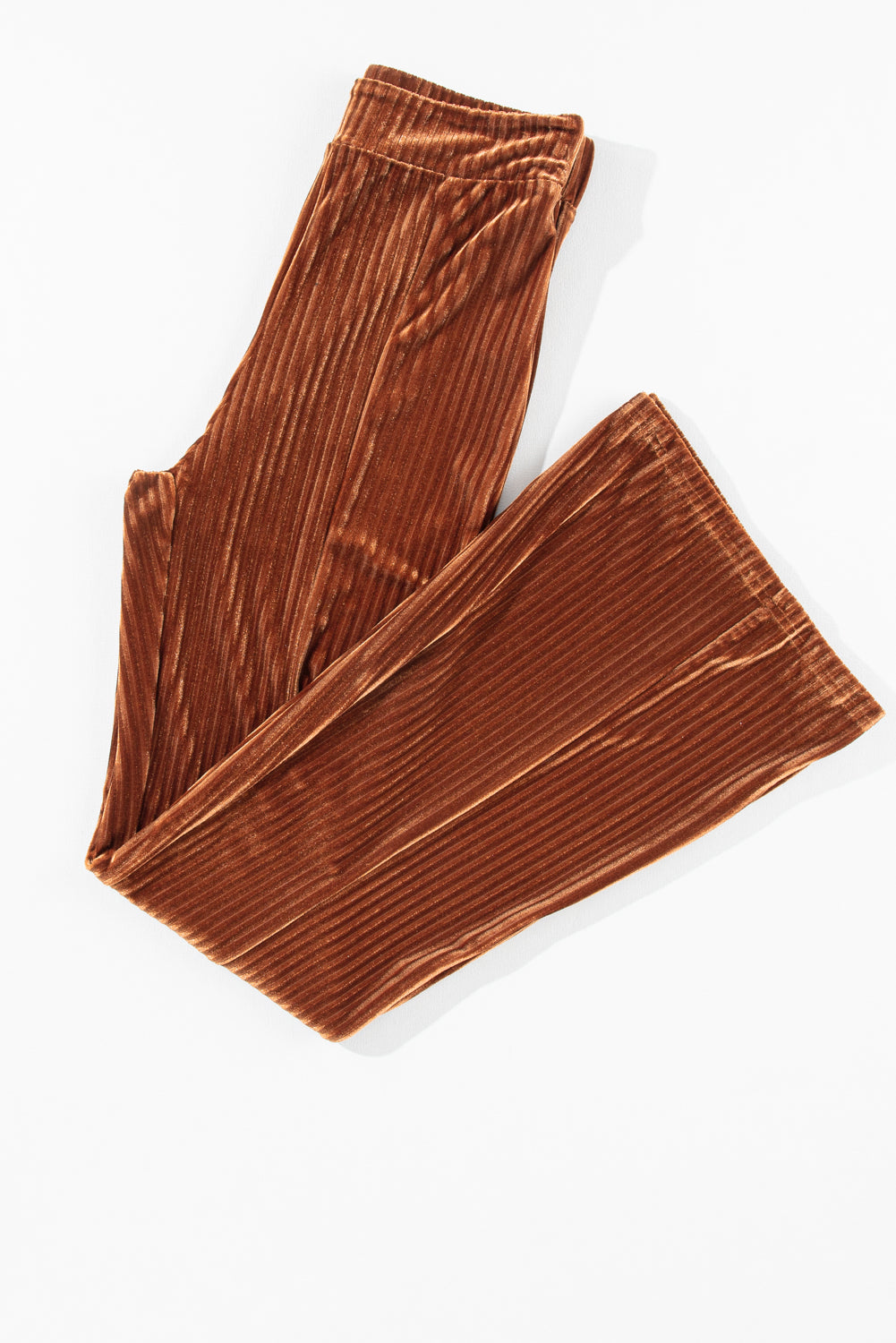 High Waist Flare Corduroy Pants