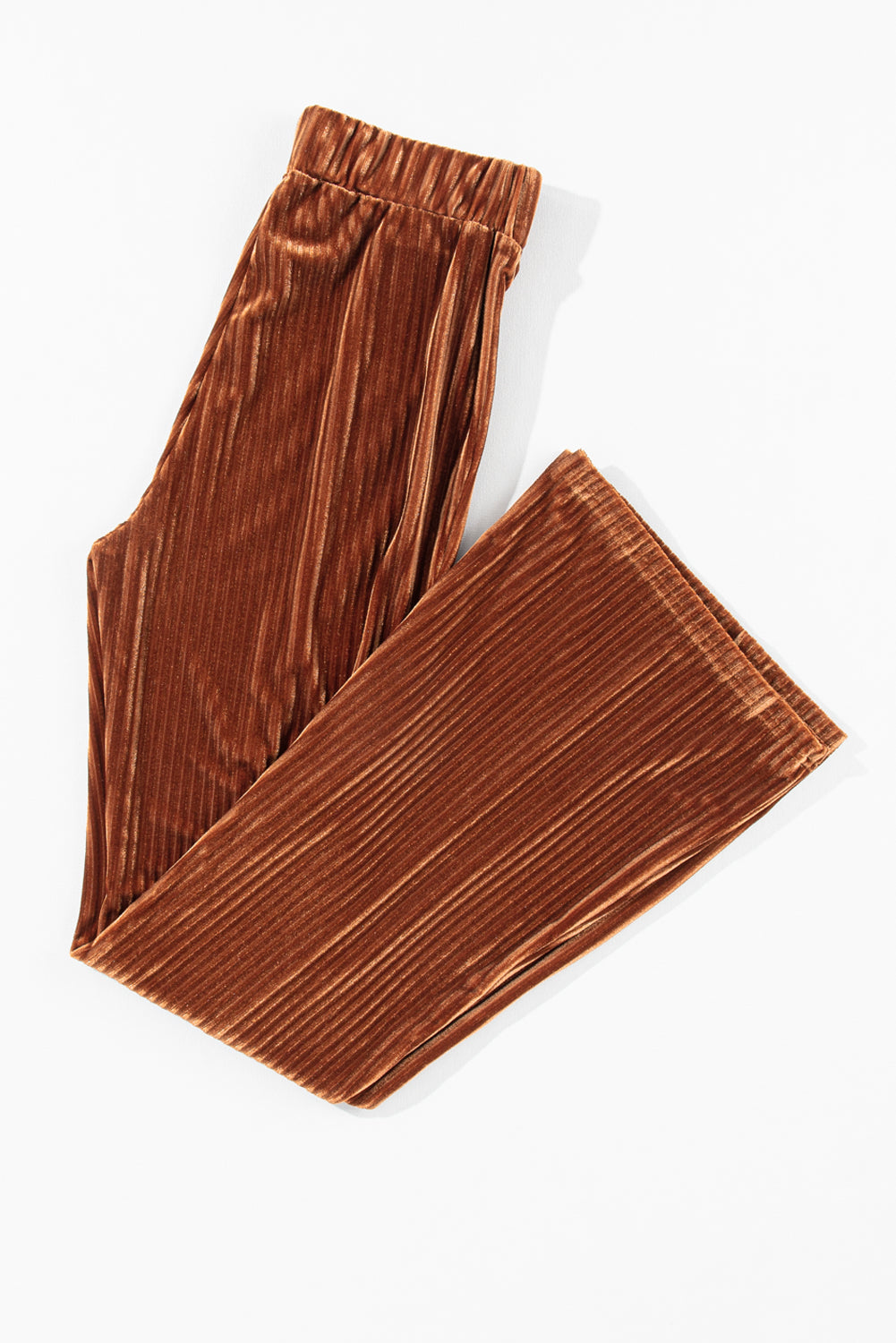 High Waist Flare Corduroy Pants
