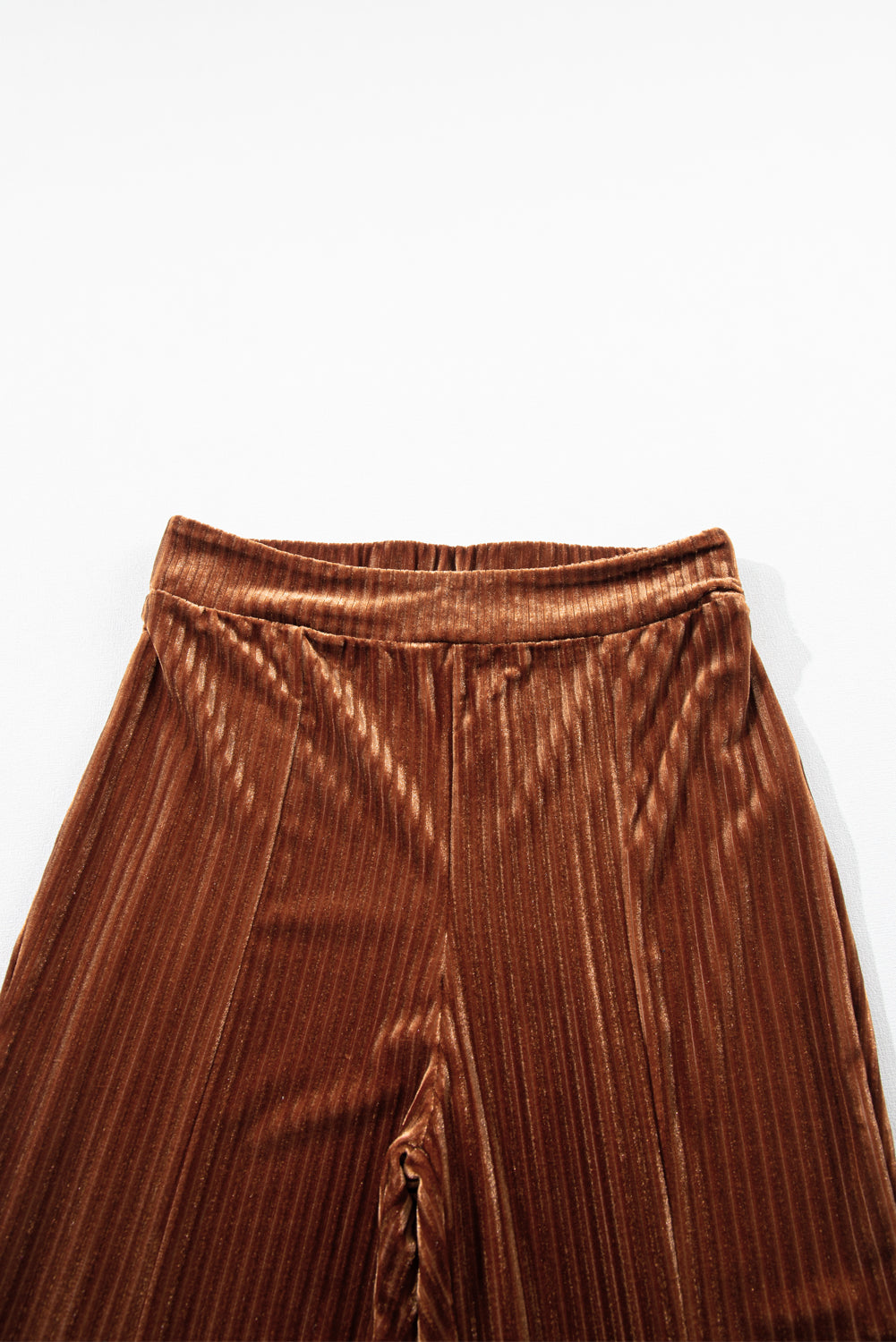 High Waist Flare Corduroy Pants