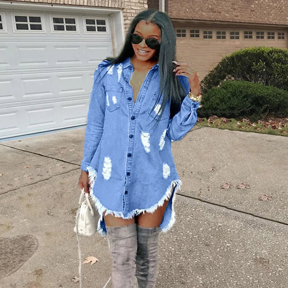 Vintage Denim Dress