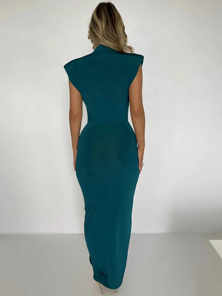 Articat Sexy Deep V-neck Dress