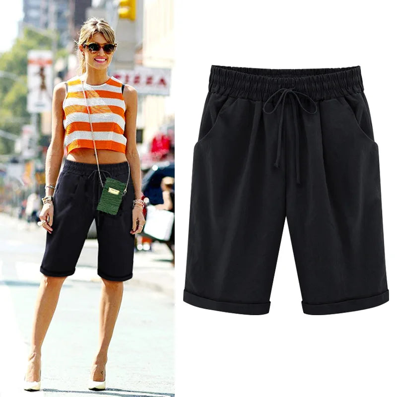 Jersey Bermuda Shorts