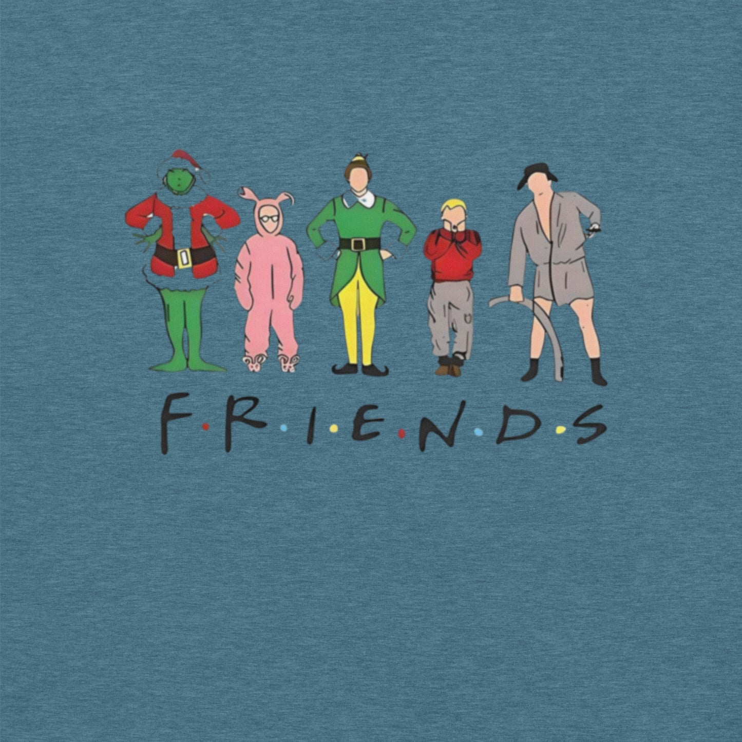 Christmas Friends Unisex t-shirt