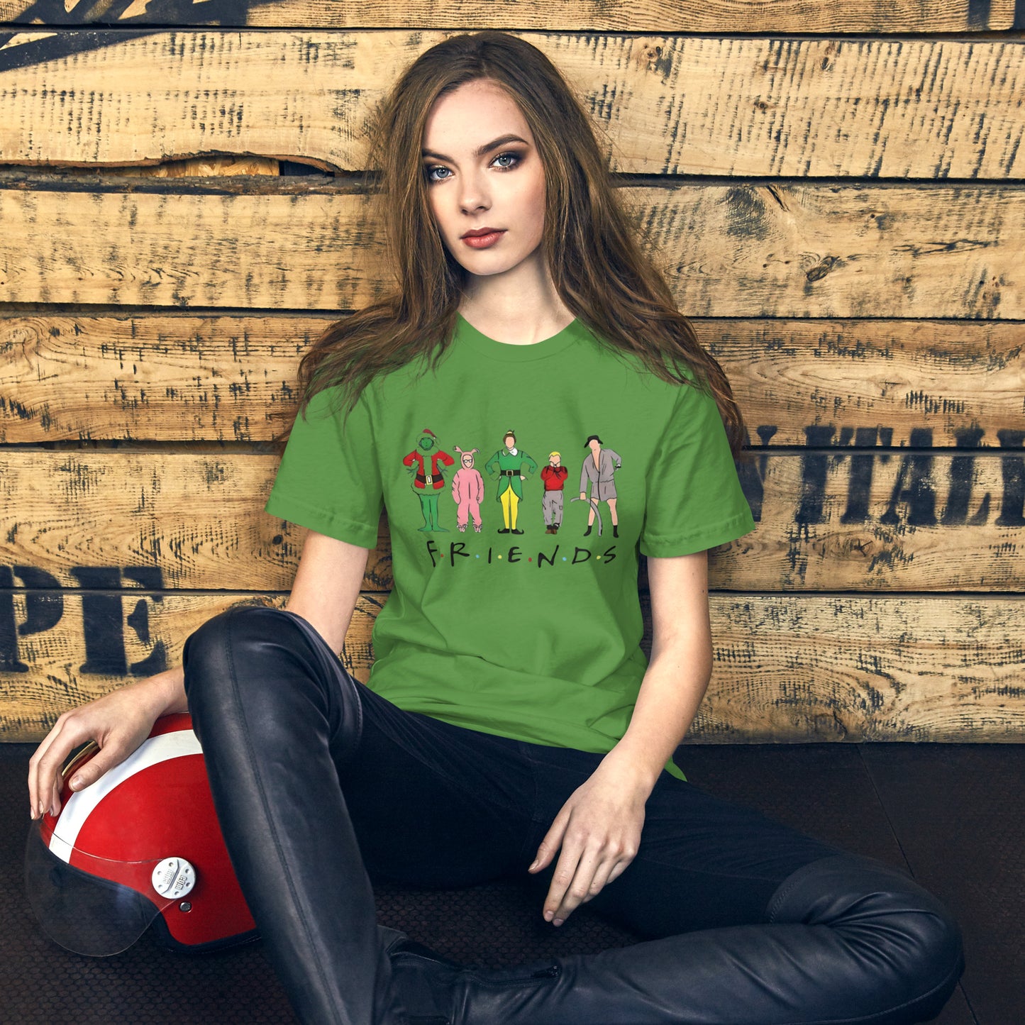 Christmas Friends Unisex t-shirt