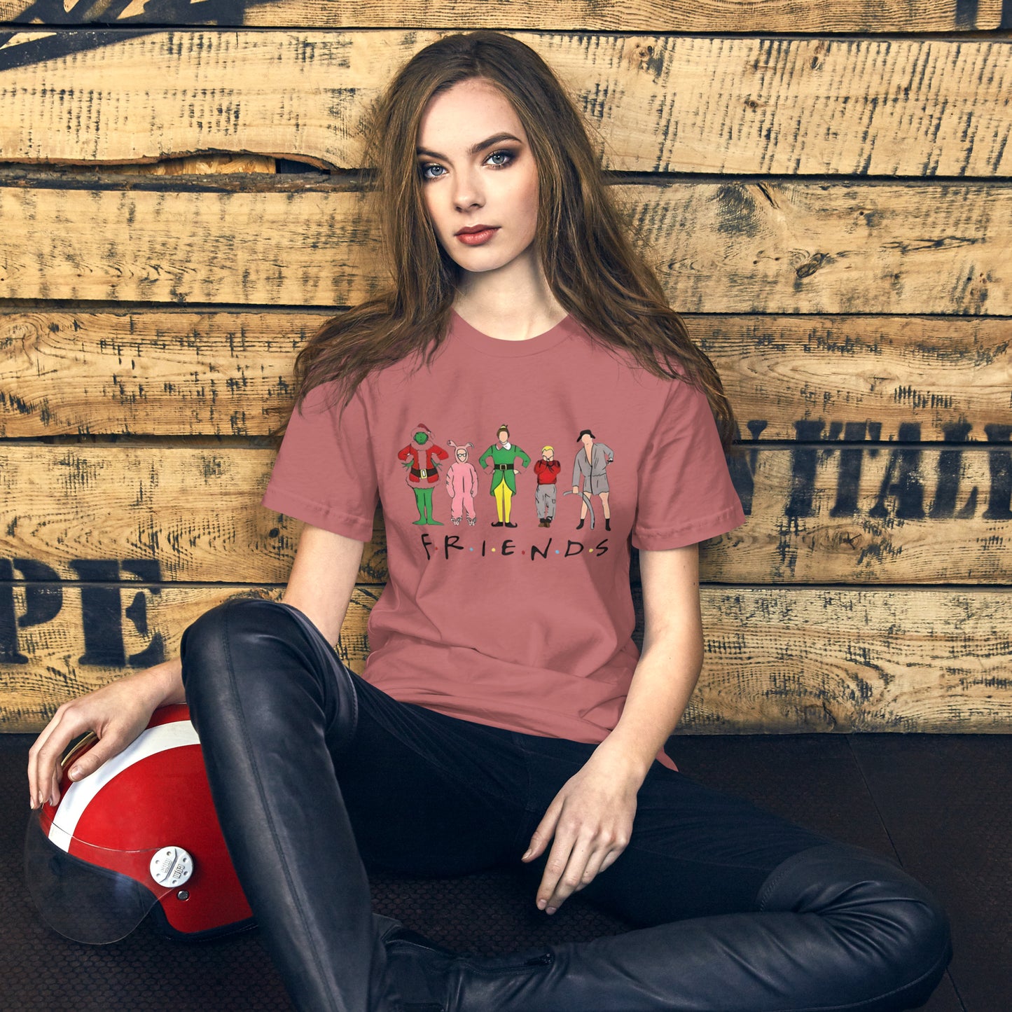 Christmas Friends Unisex t-shirt