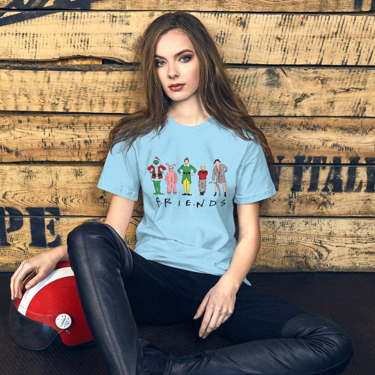 Christmas Friends Unisex t-shirt