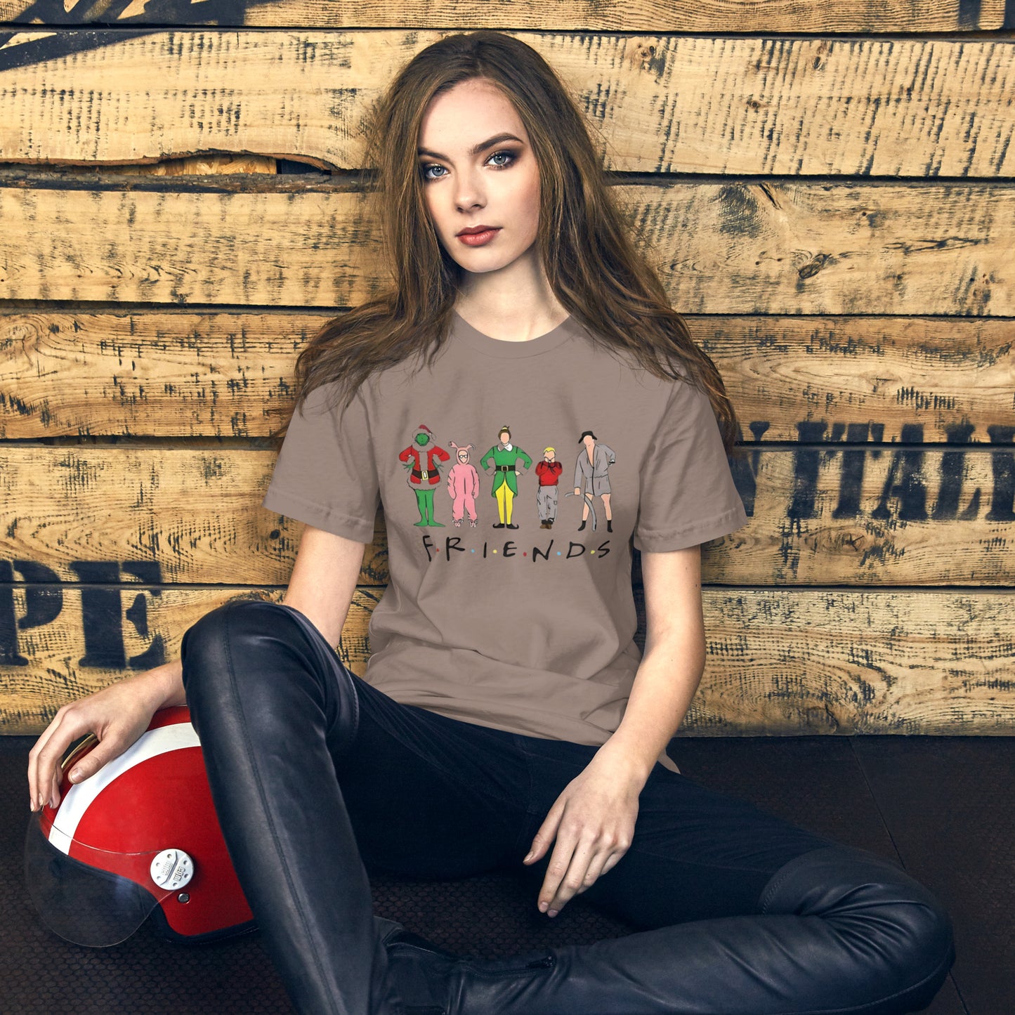 Christmas Friends Unisex t-shirt
