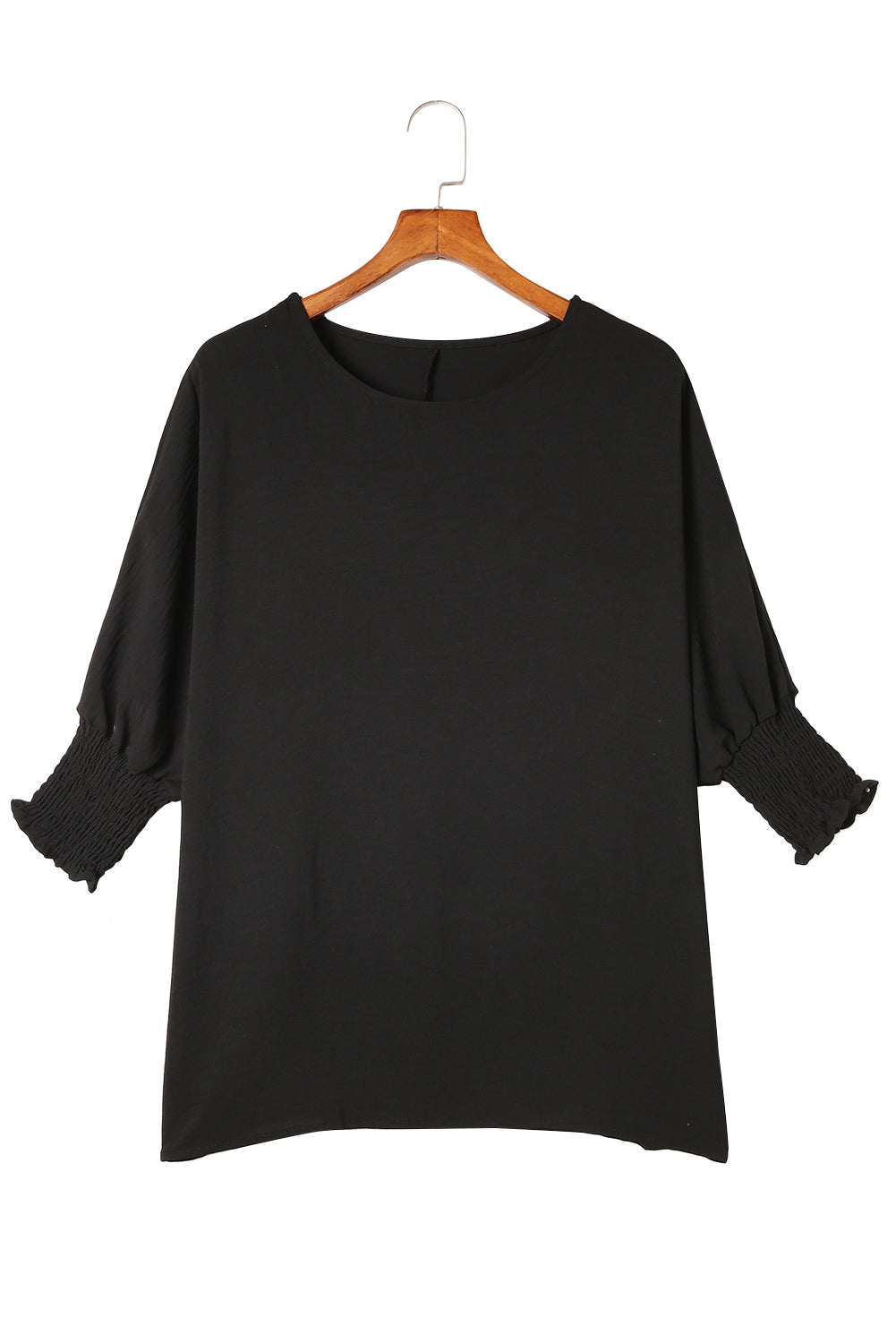 Batwing Sleeve Business Casual Blouse