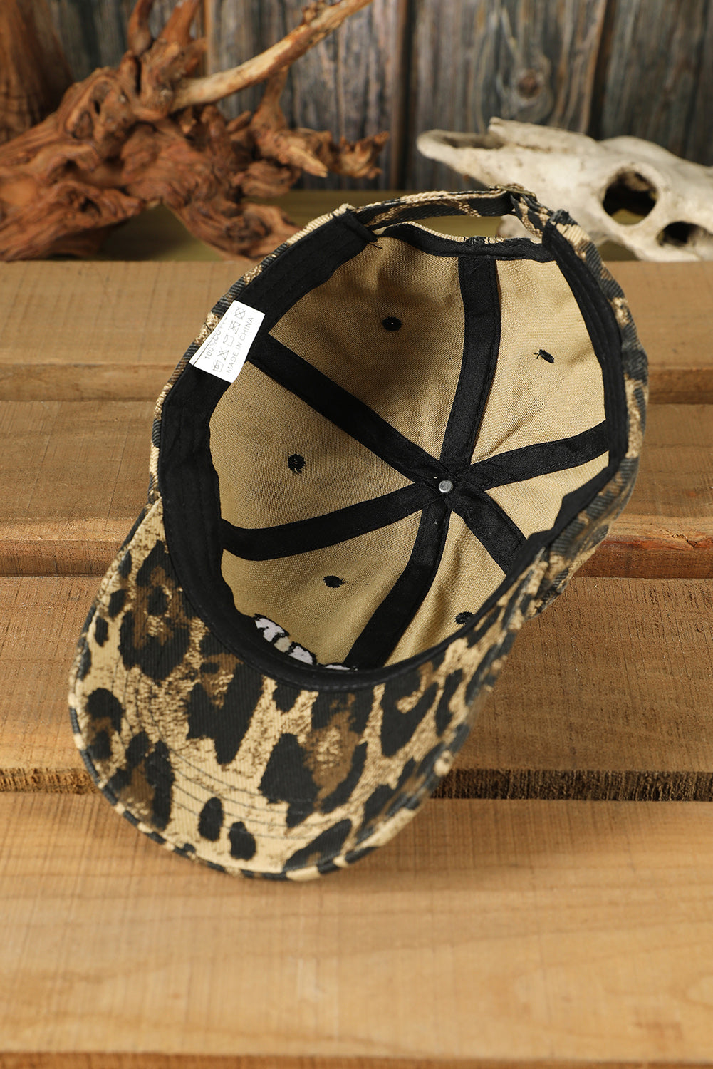 Leopard MAMA Embroidered Leopard Baseball Cap