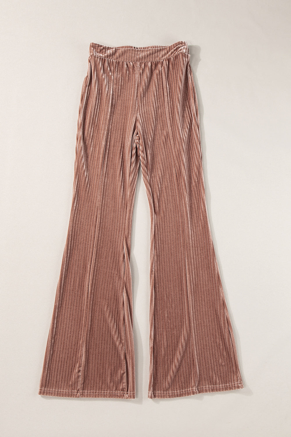 High Waist Flare Corduroy Pants