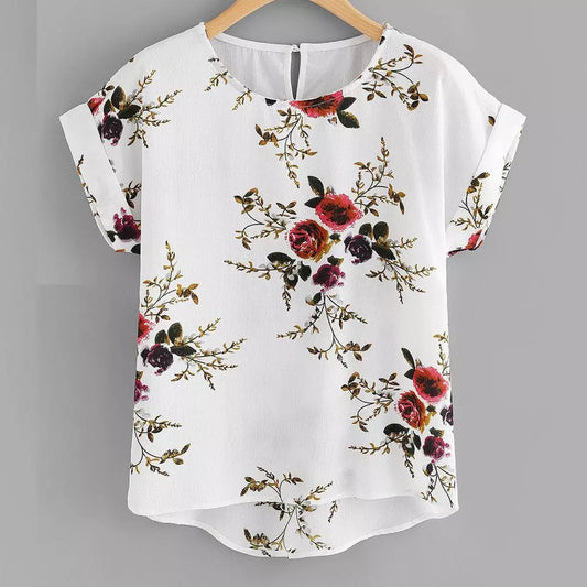 Floral Print Blouse