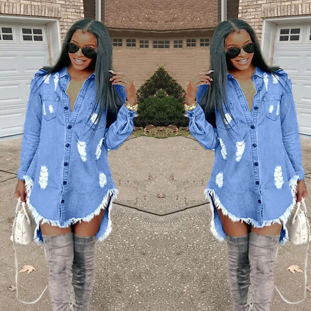 Vintage Denim Dress