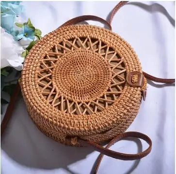 Straw Shoulder Bag