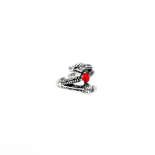 Punk Goth Snake Ring