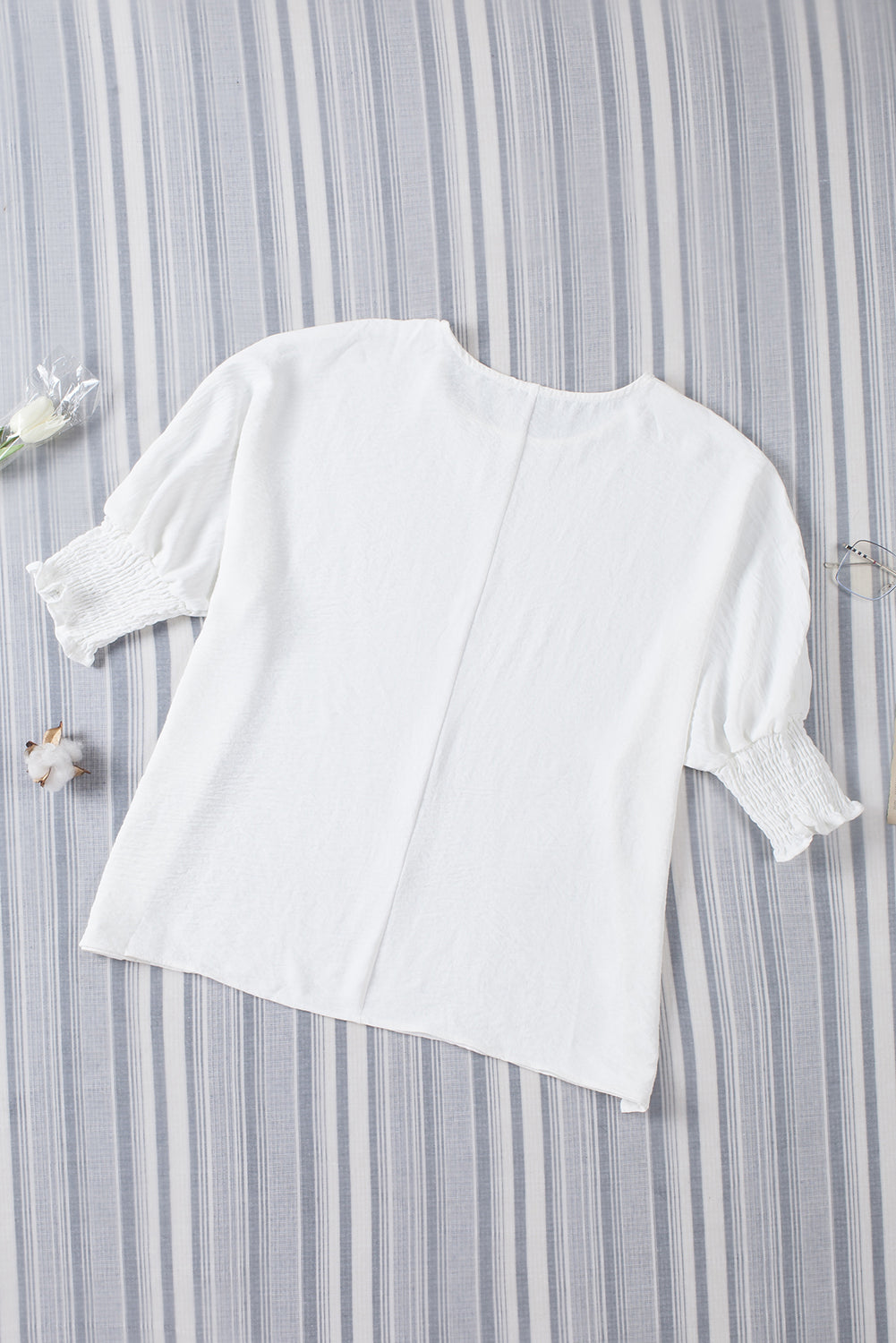 Batwing Sleeve Business Casual Blouse