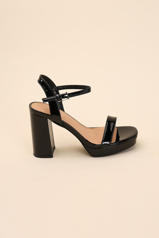 FINN-1 Ankle Strap Heel