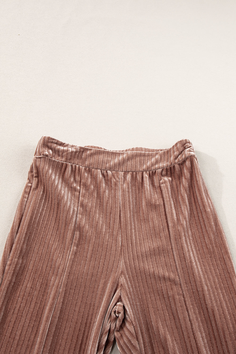 High Waist Flare Corduroy Pants