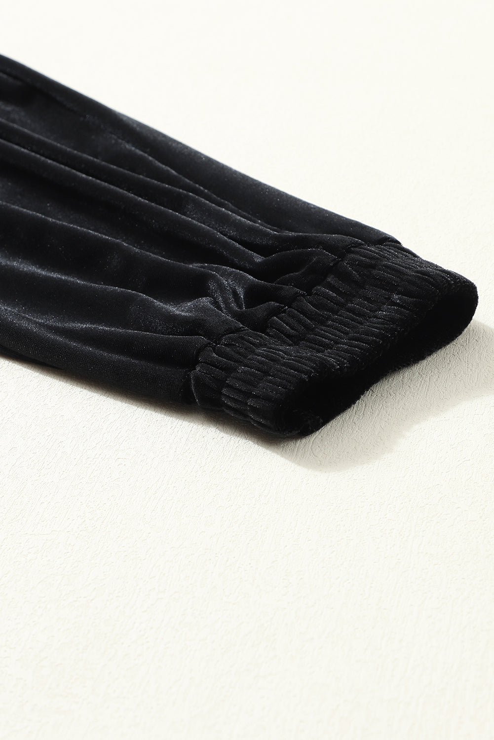 Oh So Smooth! Black Velvet Pants