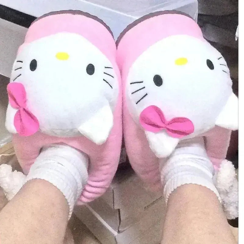 Hello Kitty Cotton Slippers