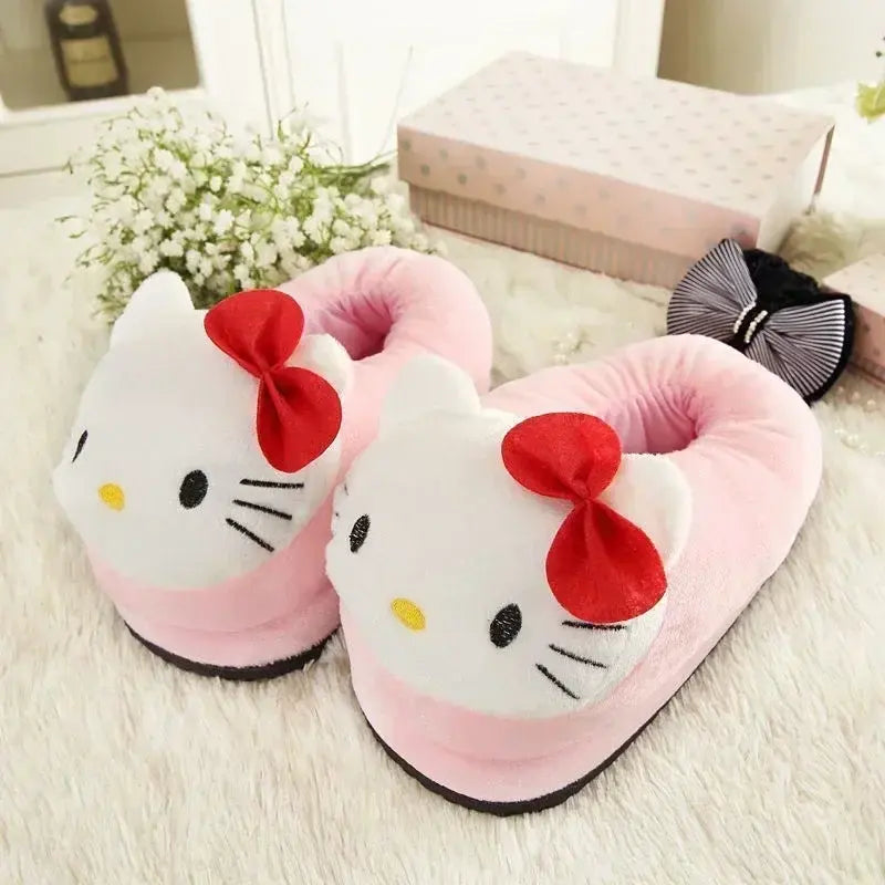 Hello Kitty Cotton Slippers