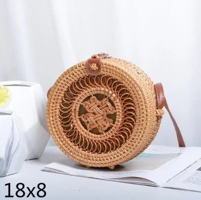 Straw Shoulder Bag