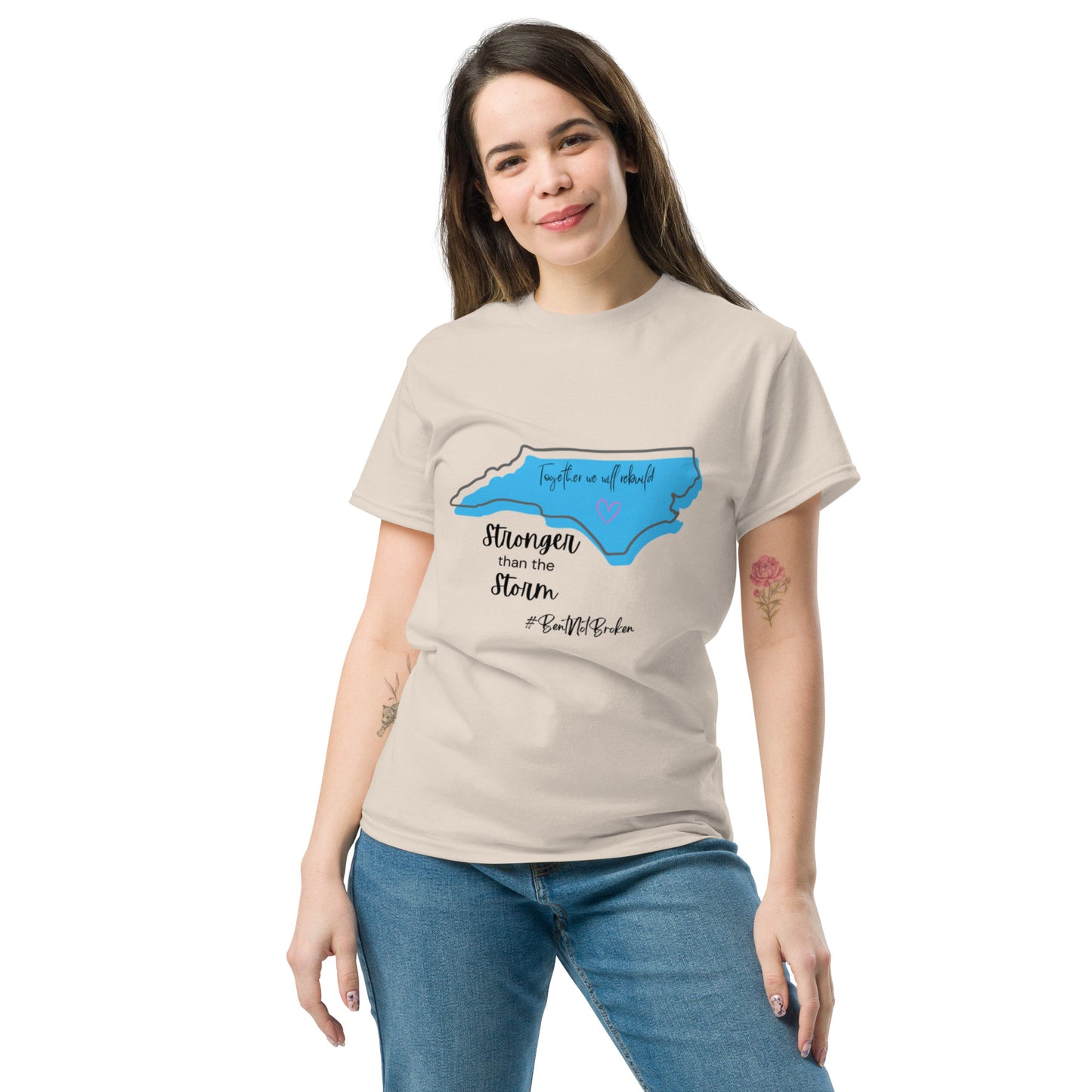 NC - Together We Will Rebuild Unisex Clsasic T-Shirt