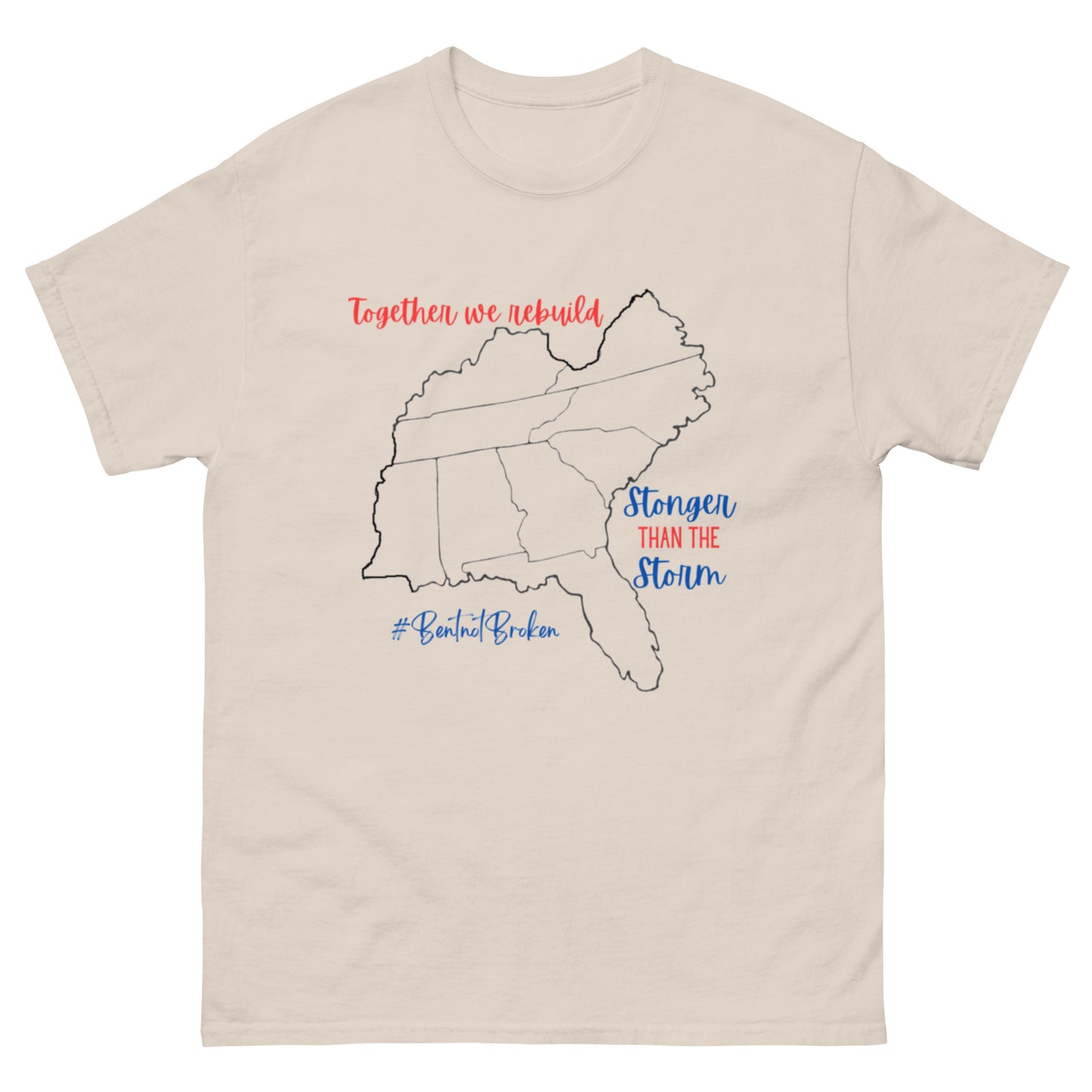 Southern States - Together We Will Rebuild Unisex Classic T-Shirt