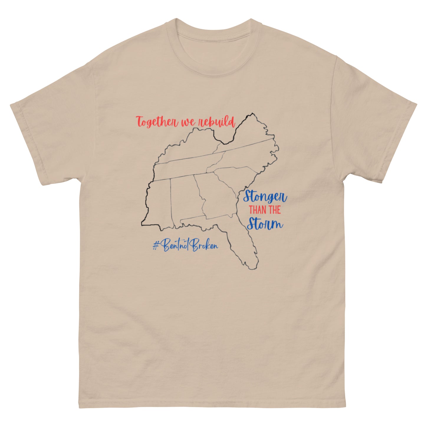 Southern States - Together We Will Rebuild Unisex Classic T-Shirt