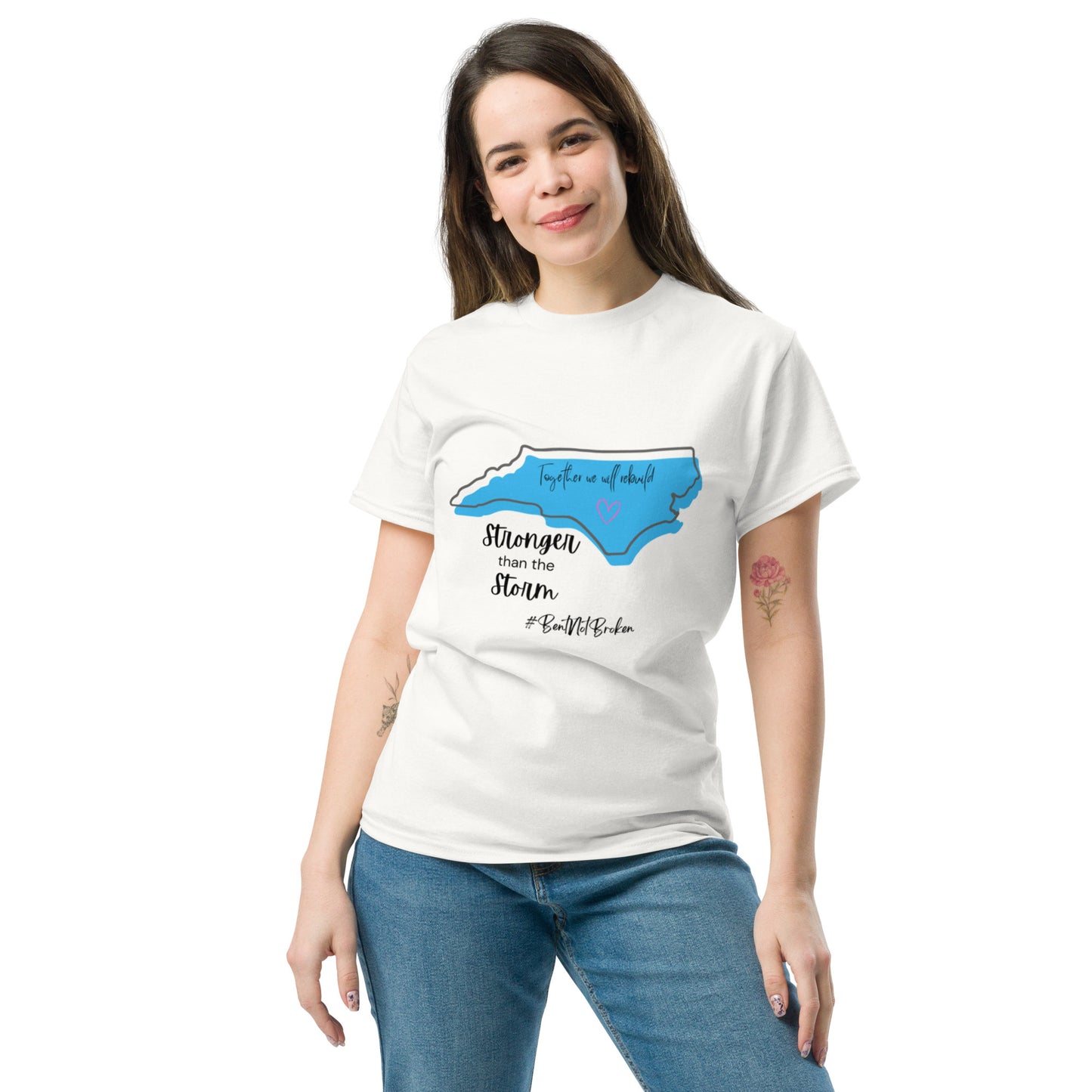 NC - Together We Will Rebuild Unisex Clsasic T-Shirt