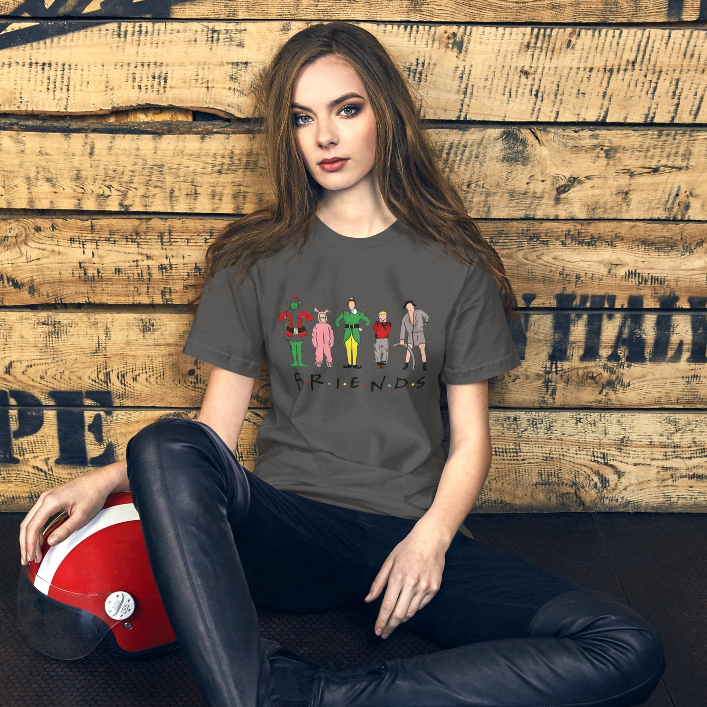 Christmas Friends Unisex t-shirt