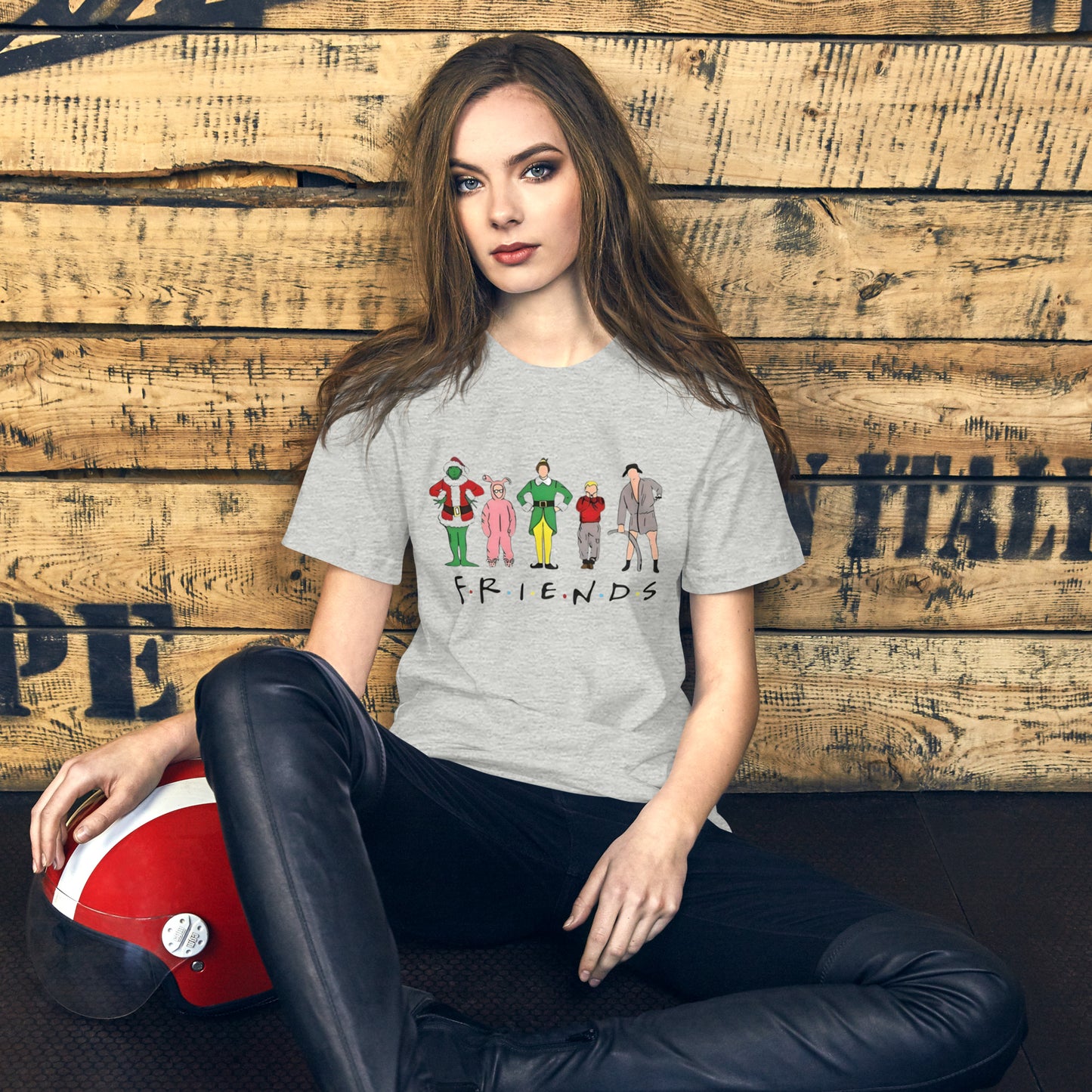 Christmas Friends Unisex t-shirt