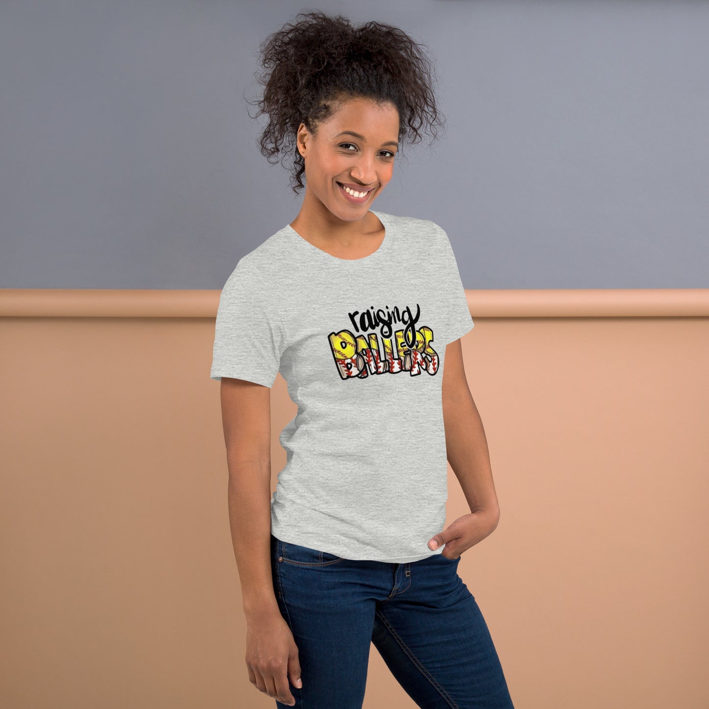 Raising Ballers Unisex t-shirt