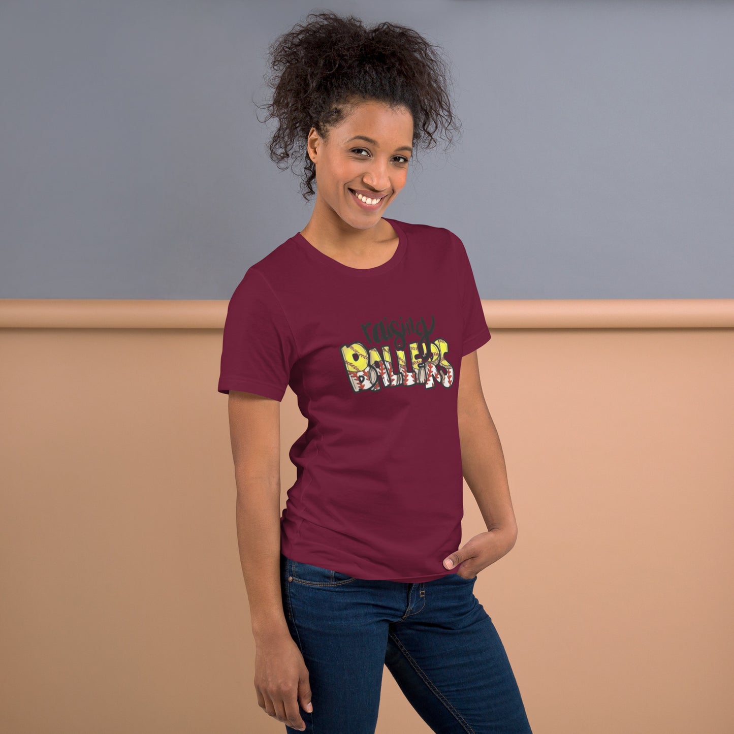 Raising Ballers Unisex t-shirt