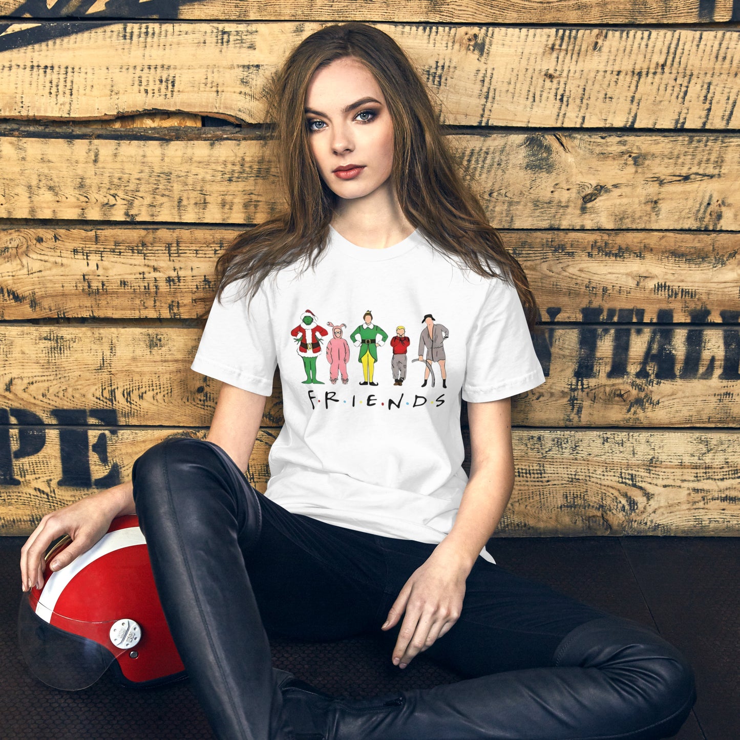 Christmas Friends Unisex t-shirt